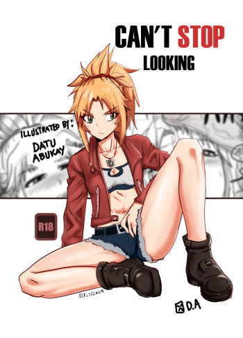 Can't stop looking cover