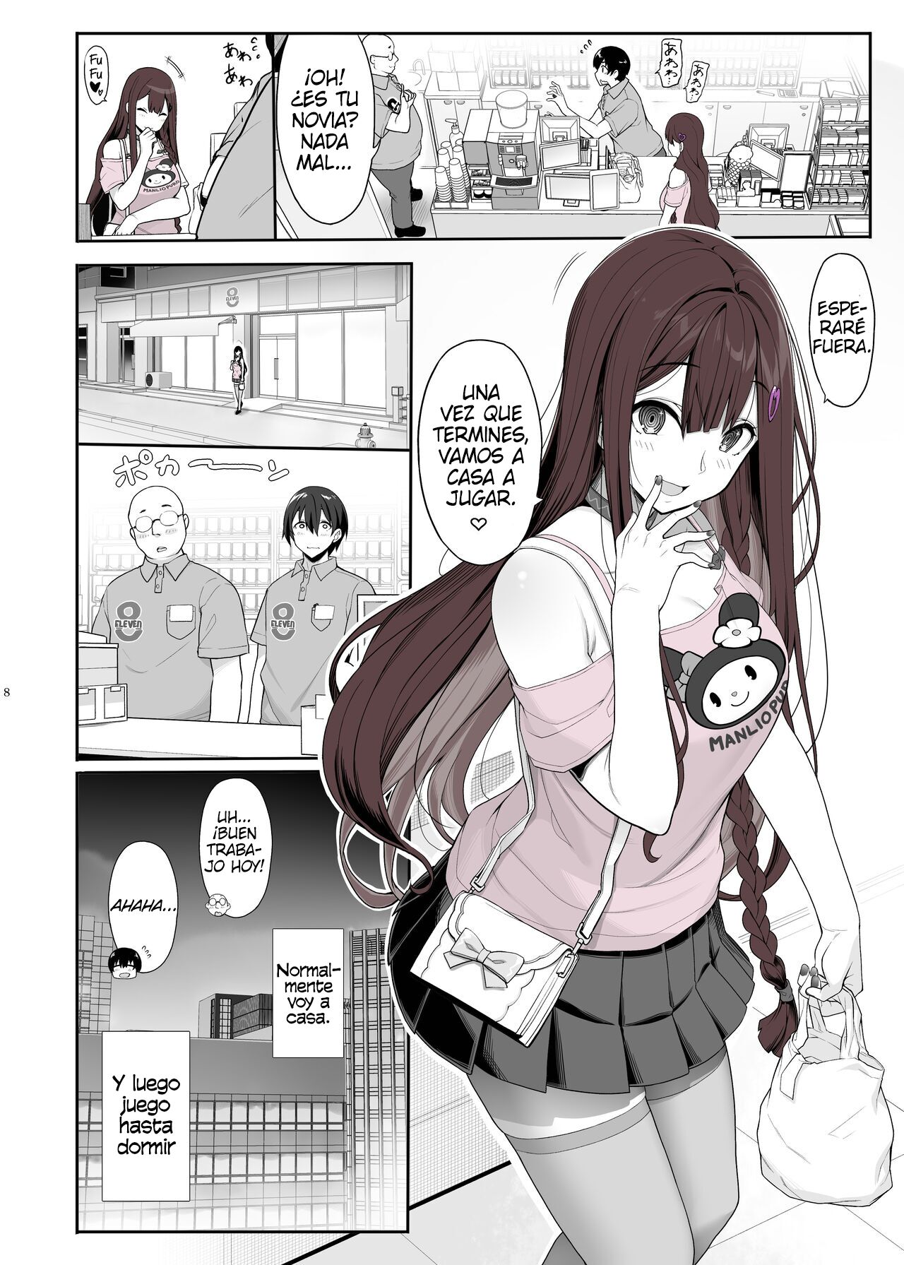 Jiraikei Joshi wa Ie Totsu shite game Shinagara H mo Shitai~ | Esta Mina Terrestre Hecha Mujer Quiere Venir a Casa a Jugar y Tener Sexo~ page 8 full
