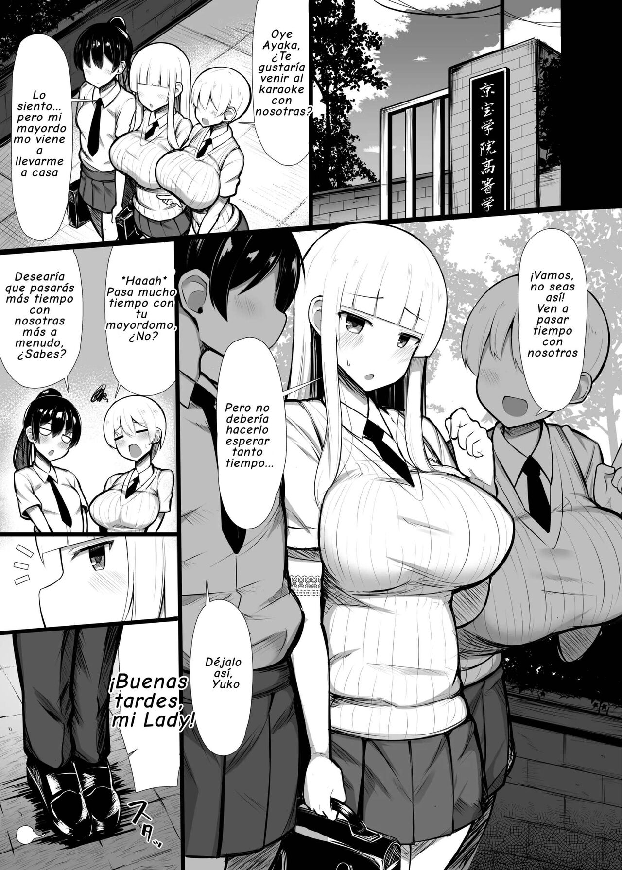 Ojou-sama ni Kawareta Boku 2 | Me Compró una Señorita 2 page 3 full