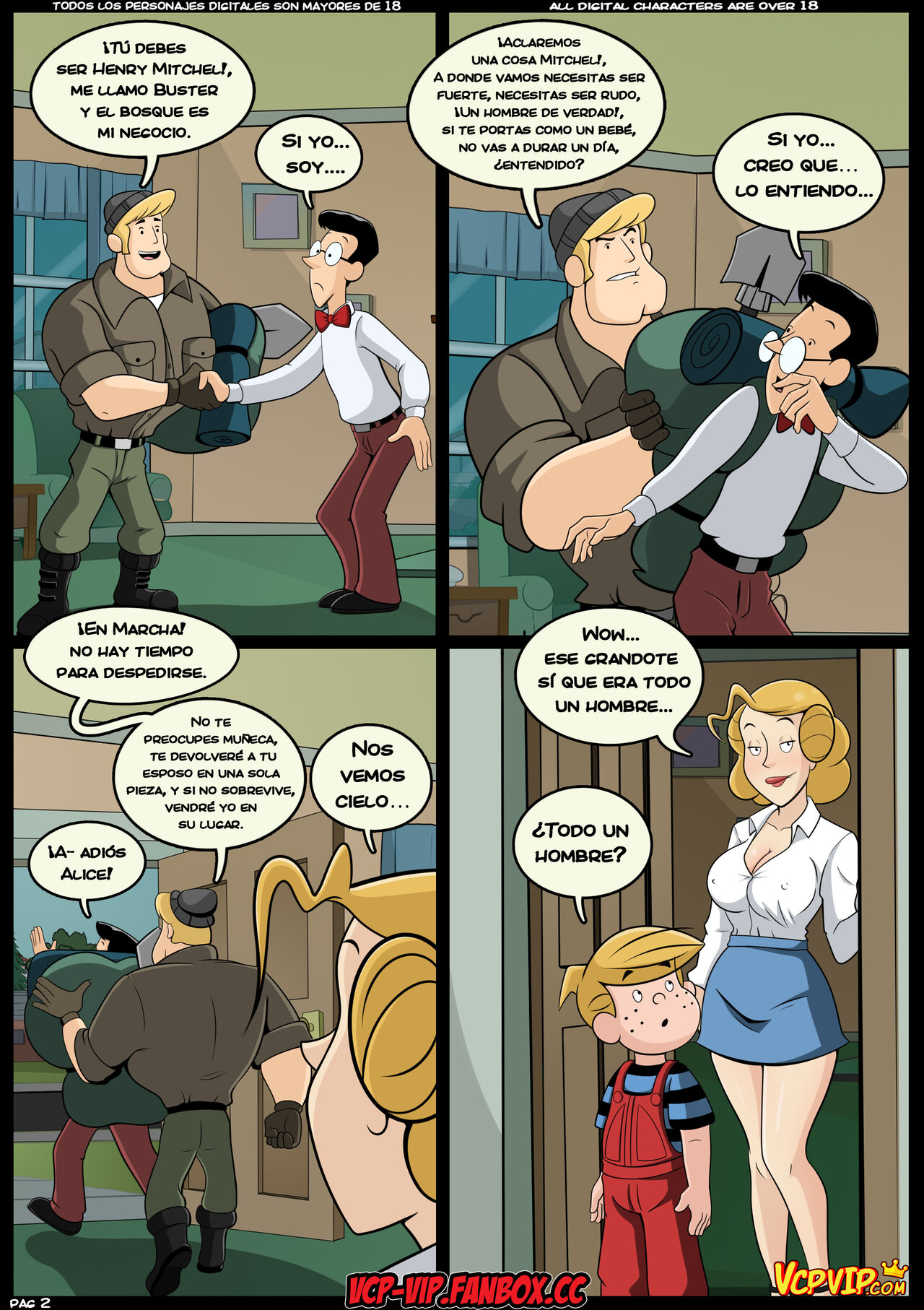 MILF Catcher's 4: Cosa de Hombres   Complete page 3 full