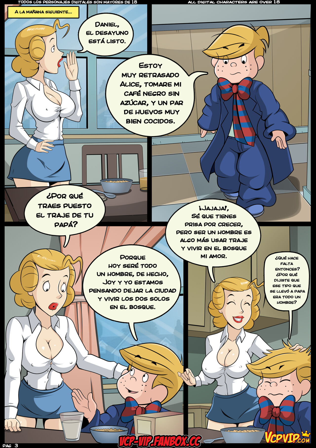 MILF Catcher's 4: Cosa de Hombres   Complete page 4 full