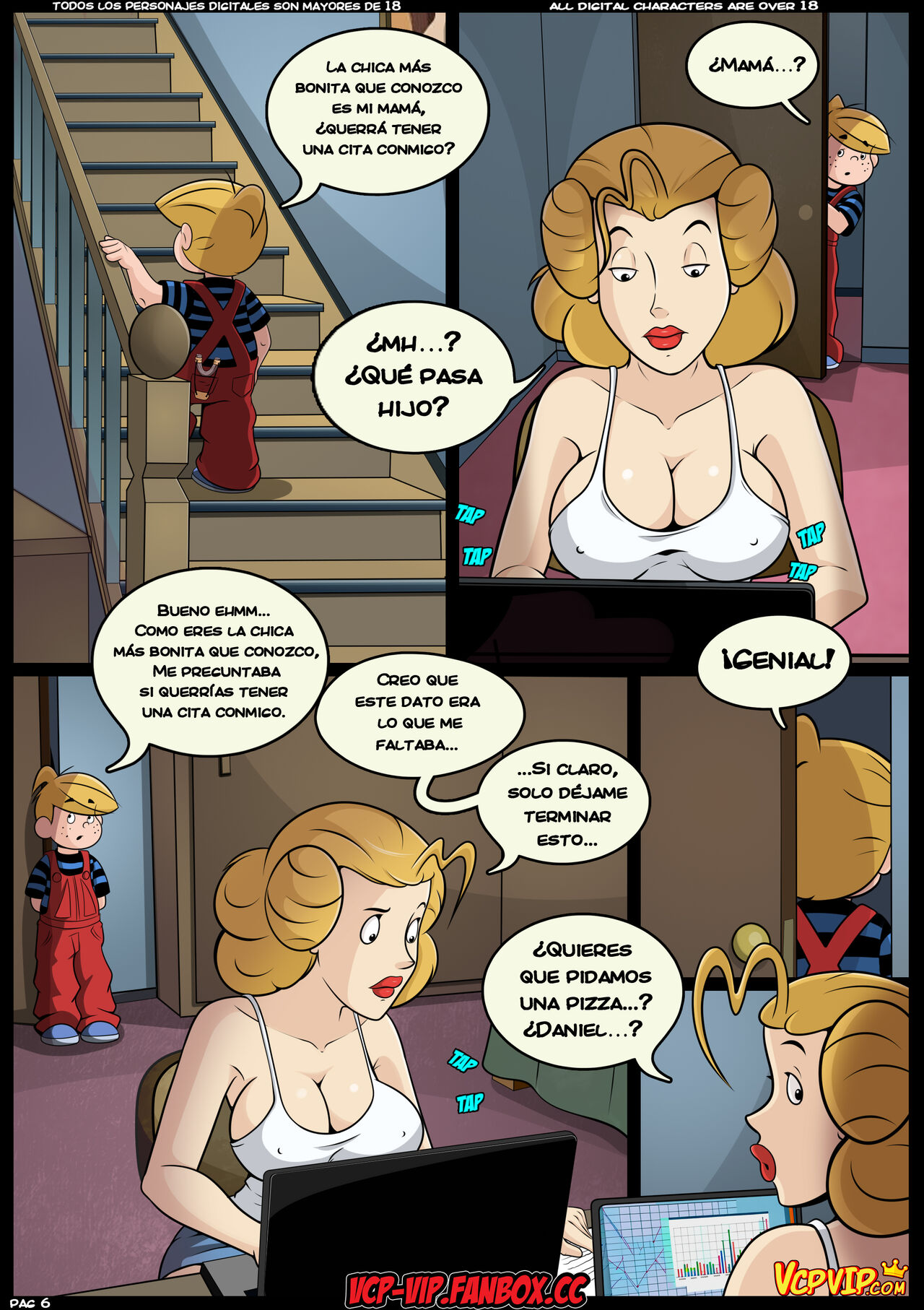 MILF Catcher's 4: Cosa de Hombres   Complete page 7 full