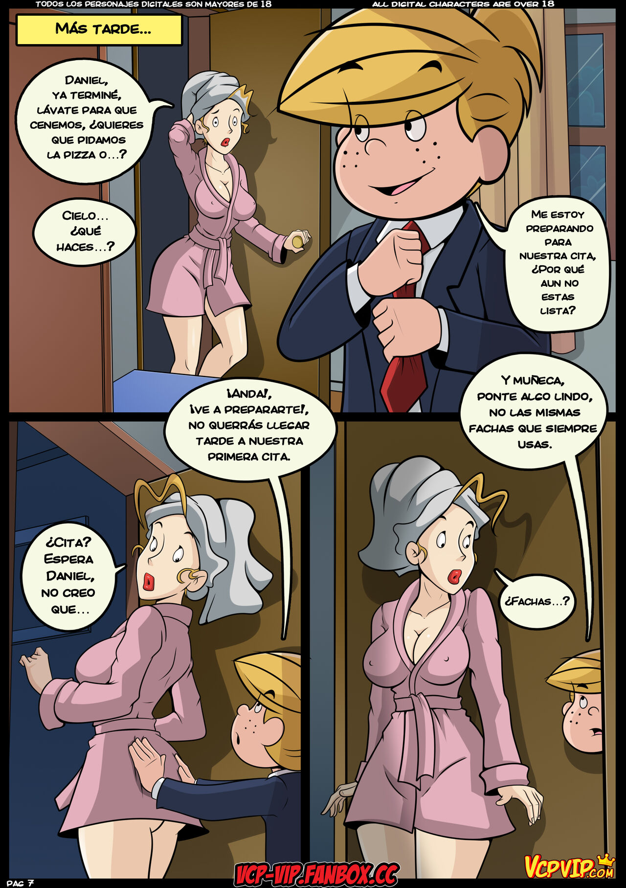 MILF Catcher's 4: Cosa de Hombres   Complete page 8 full