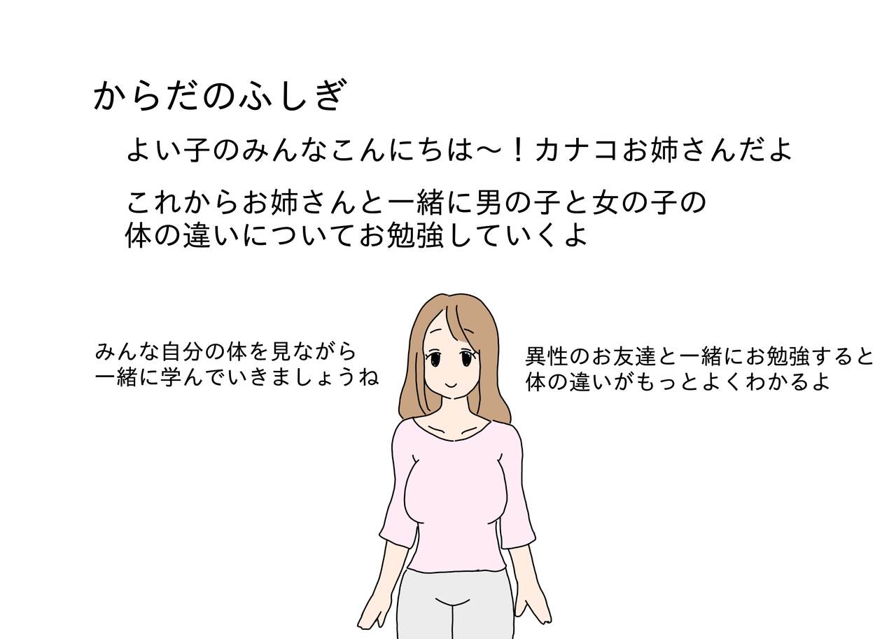 Otona ga Oshiete Kurenai Otokonoko to Onnanoko no Karada no Chigai page 2 full