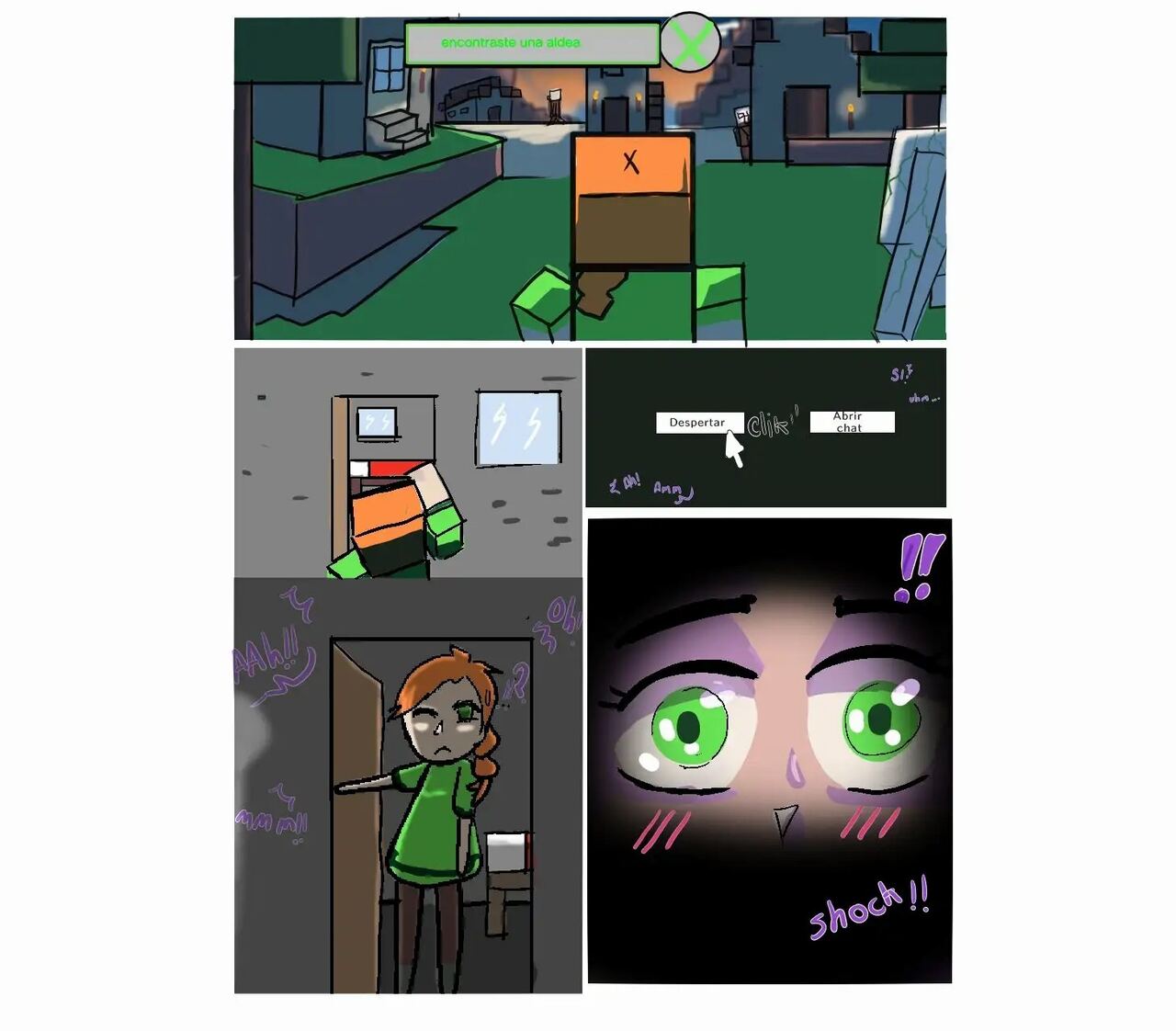 Minecraft - Cave &amp; Sex #1 page 4 full