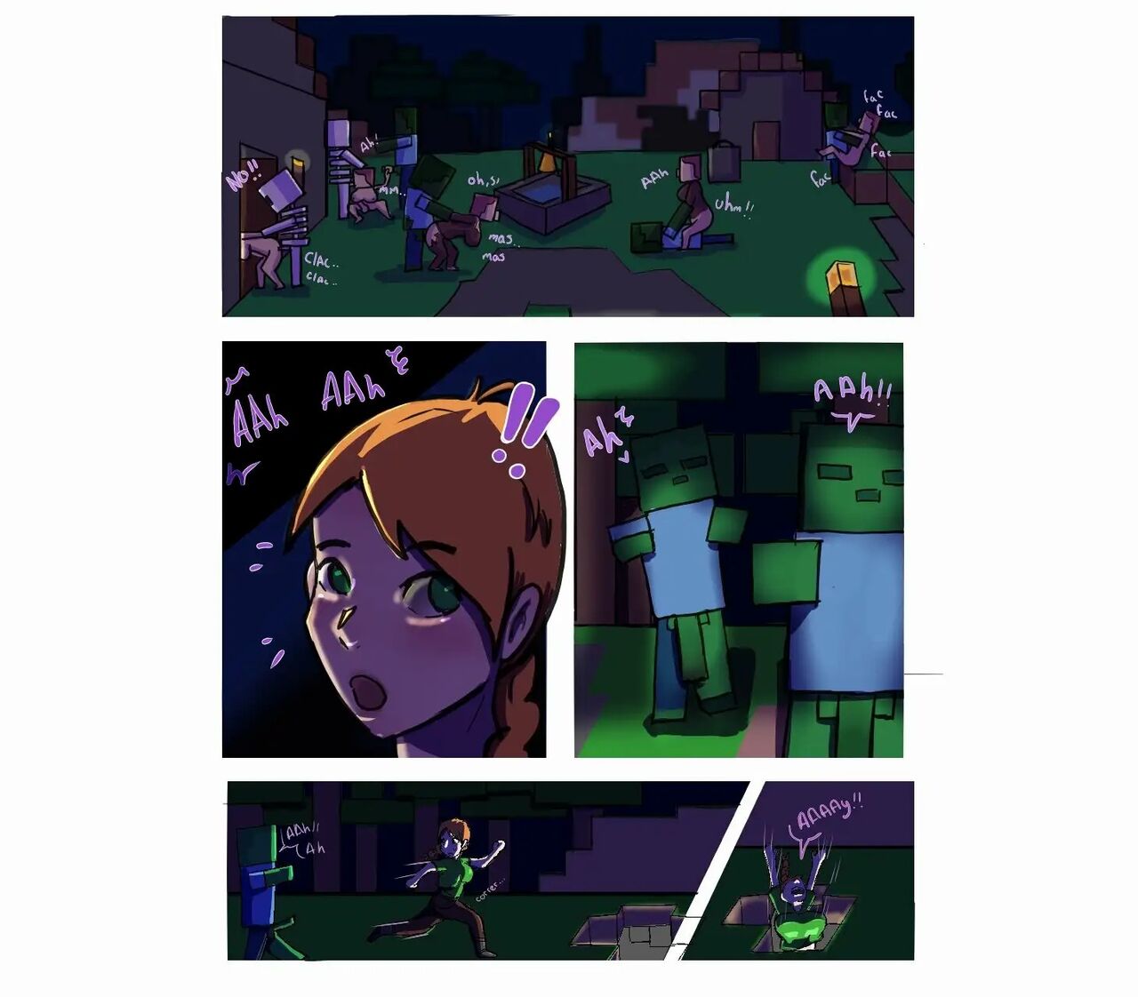 Minecraft - Cave &amp; Sex #1 page 5 full