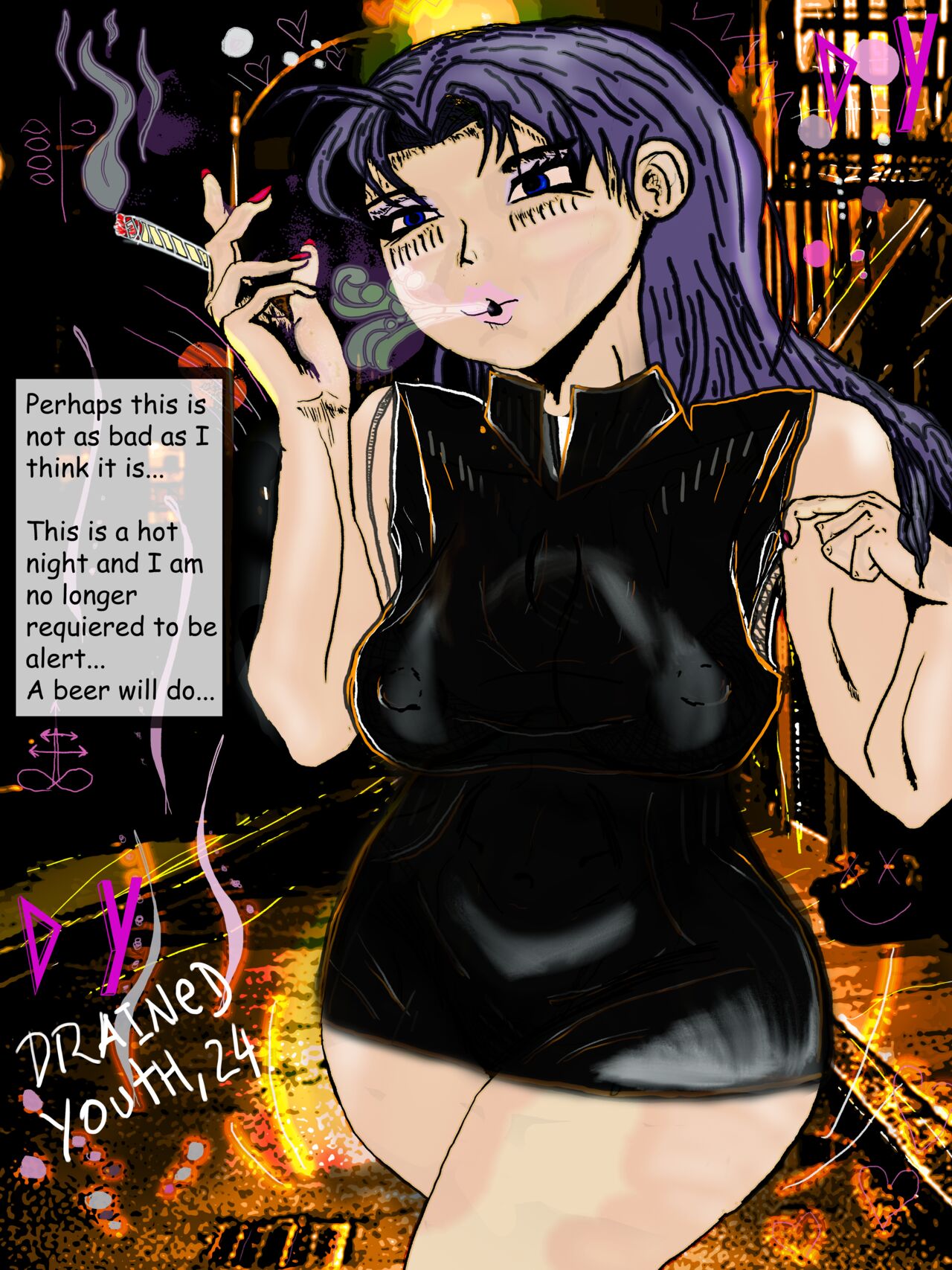 Misato Gets Fired and turns into Online Whoring page 6 full