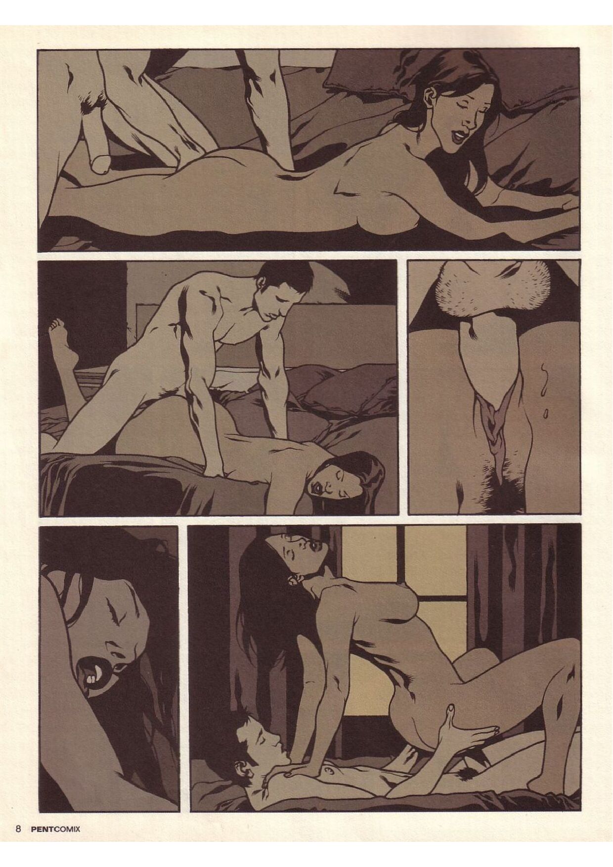 Penthouse Comix #46 page 8 full