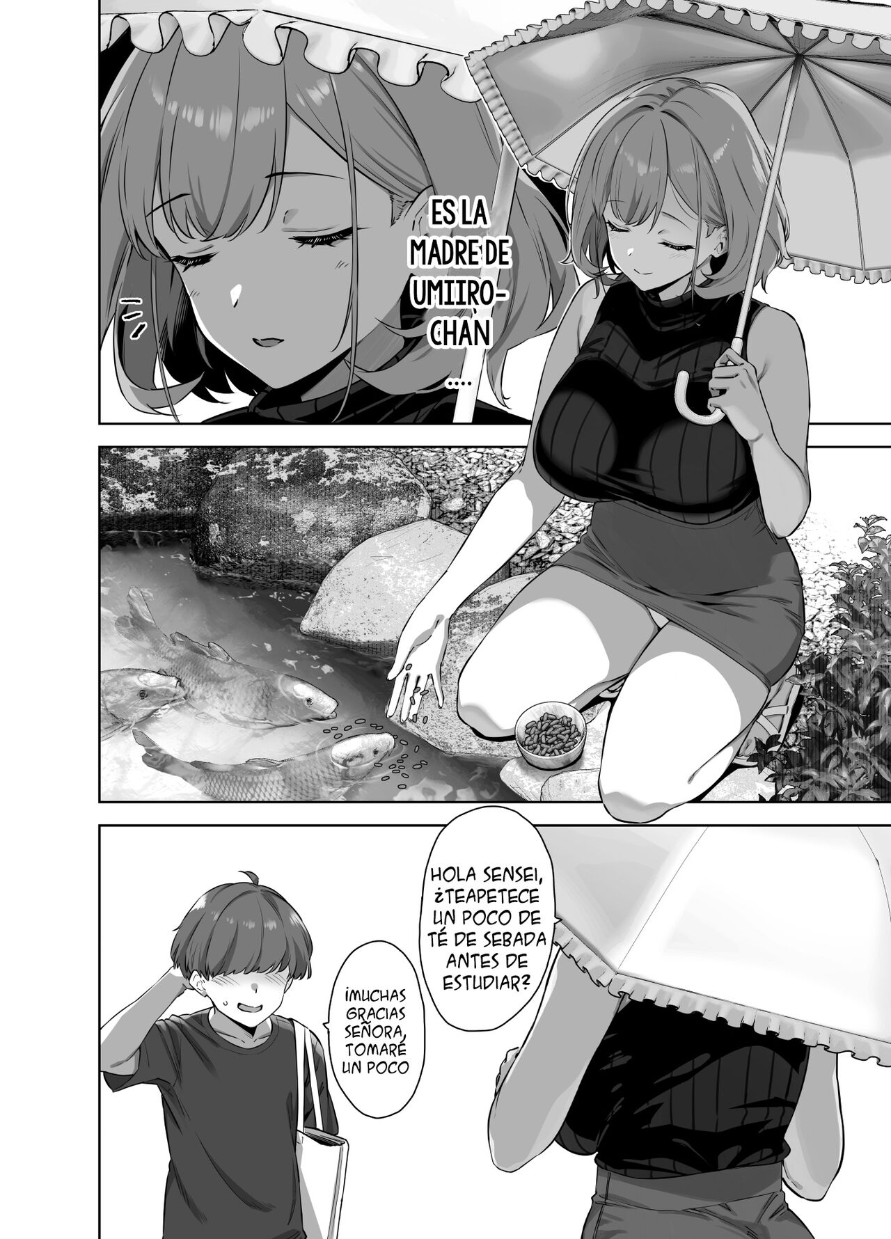 Natsu to Inaka to Yuuwaku shite kuru Dekkai Oshiego 2 + Omake | Una Chica Grande que me Tienta con el Verano y el Campo 2 + Omake page 4 full