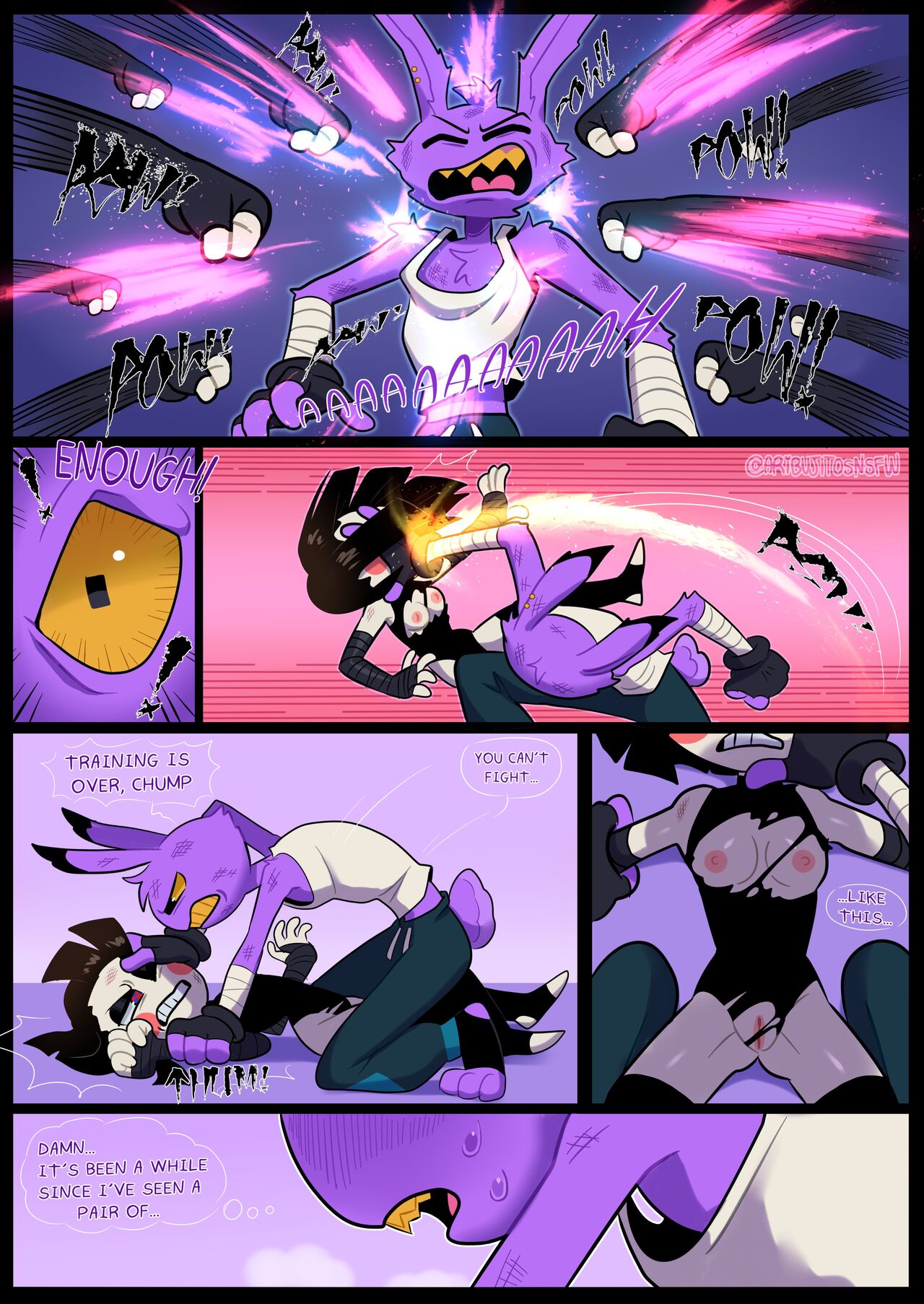 The Amazing Digital Fight Club page 7 full