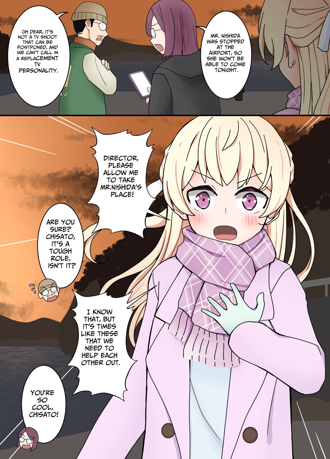 Chisato joins in a traditional island event page 1 full