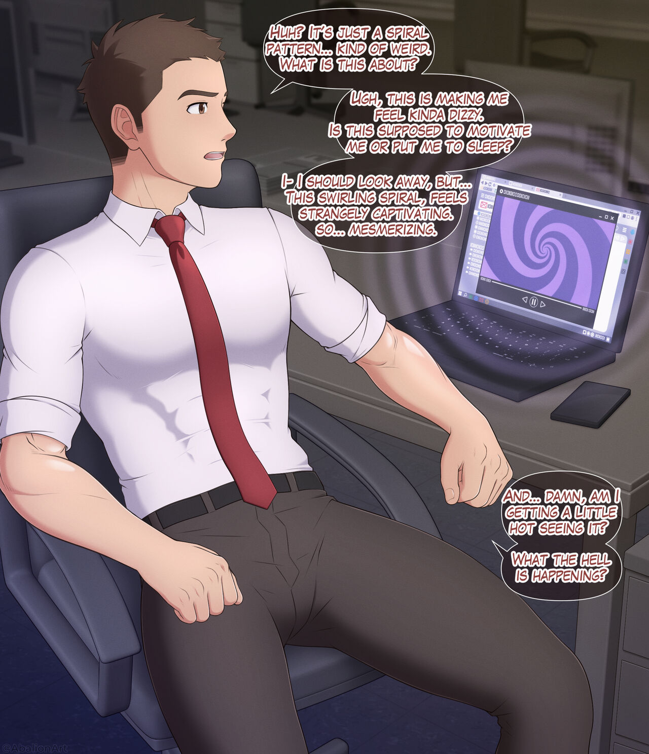 Hypno Office CG set page 8 full