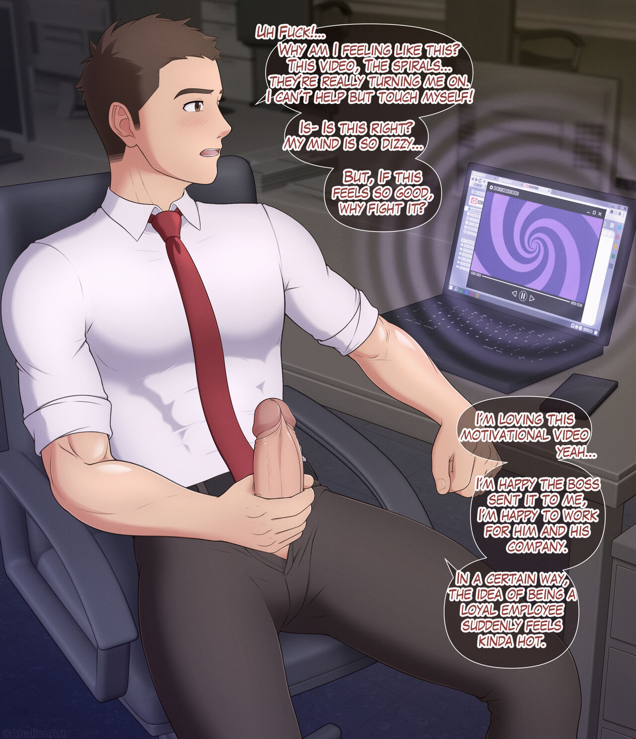 Hypno Office CG set page 9 full