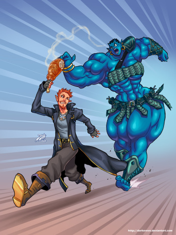 Orc Vs Elf cover