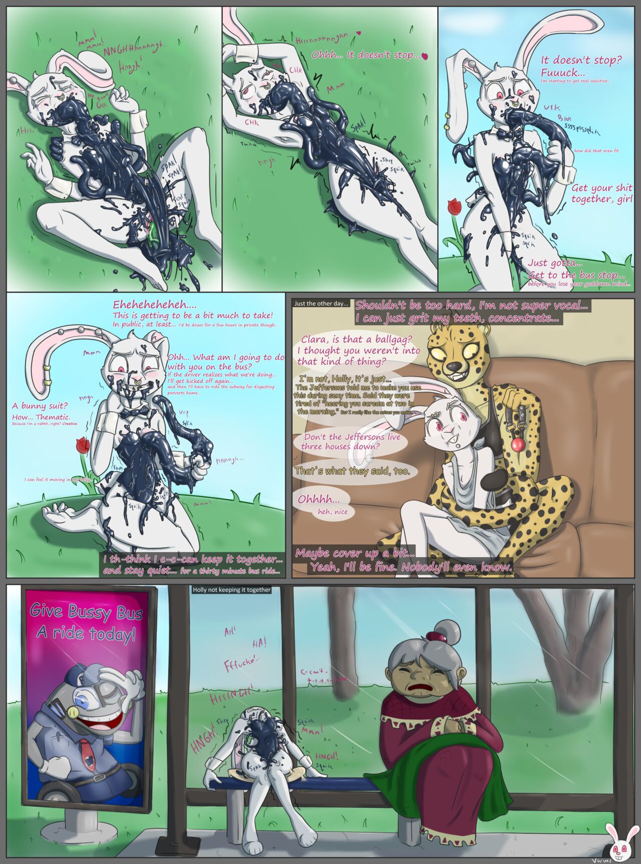 Holly's Living Panties page 7 full