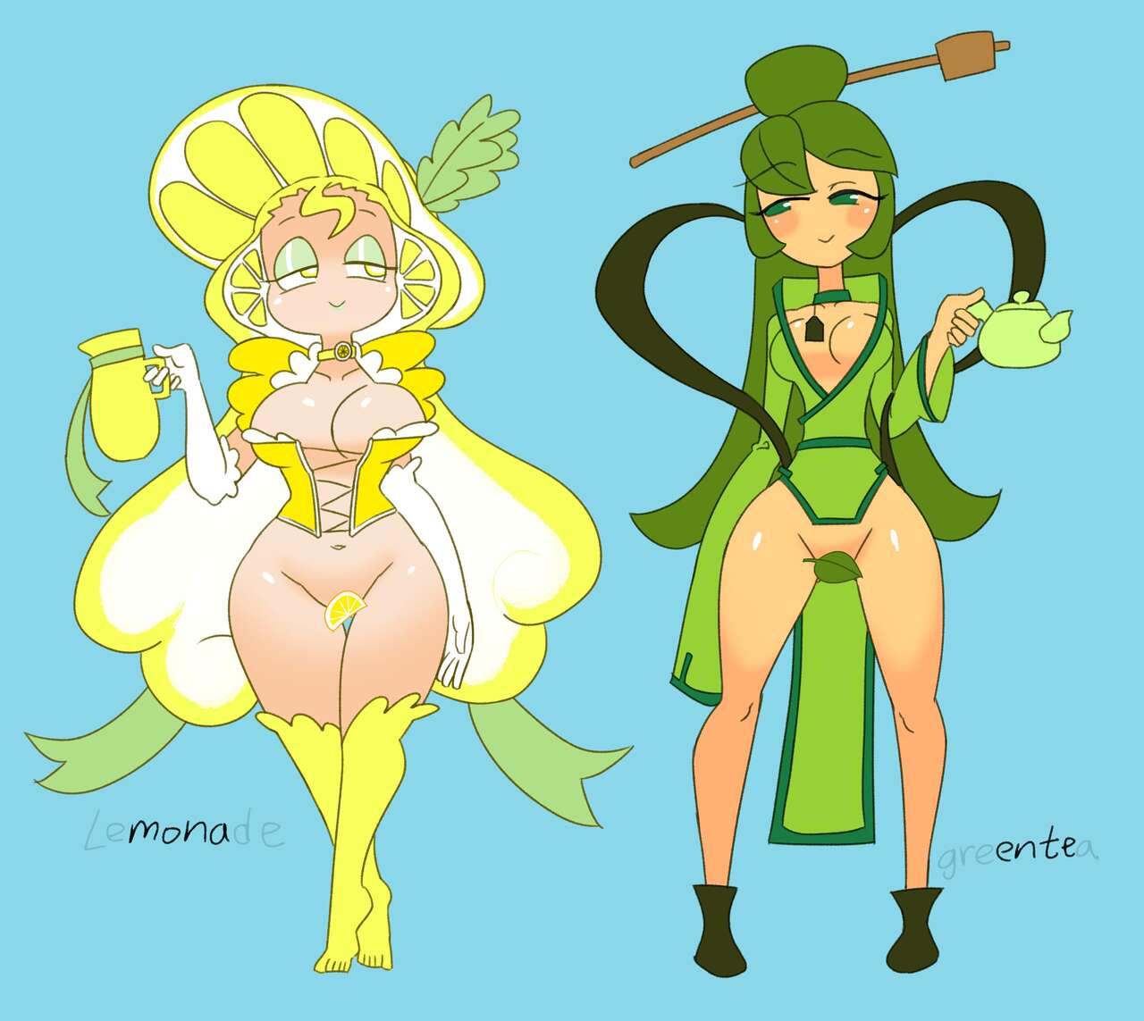 Lemonade And Green Tea page 1 full