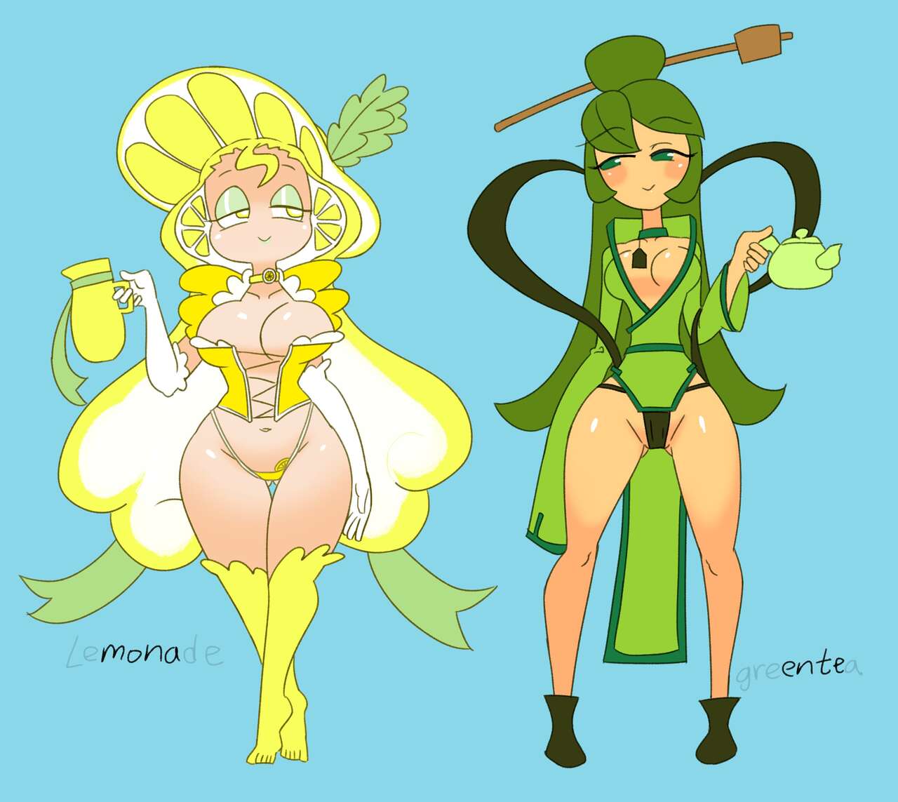Lemonade And Green Tea page 2 full