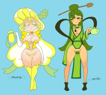 Lemonade And Green Tea cover