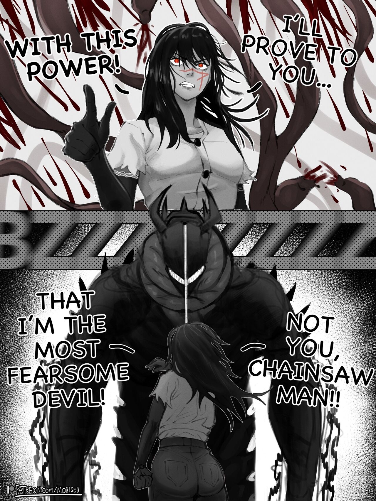 Yoru's long-awaited rematch, She got this! page 1 full