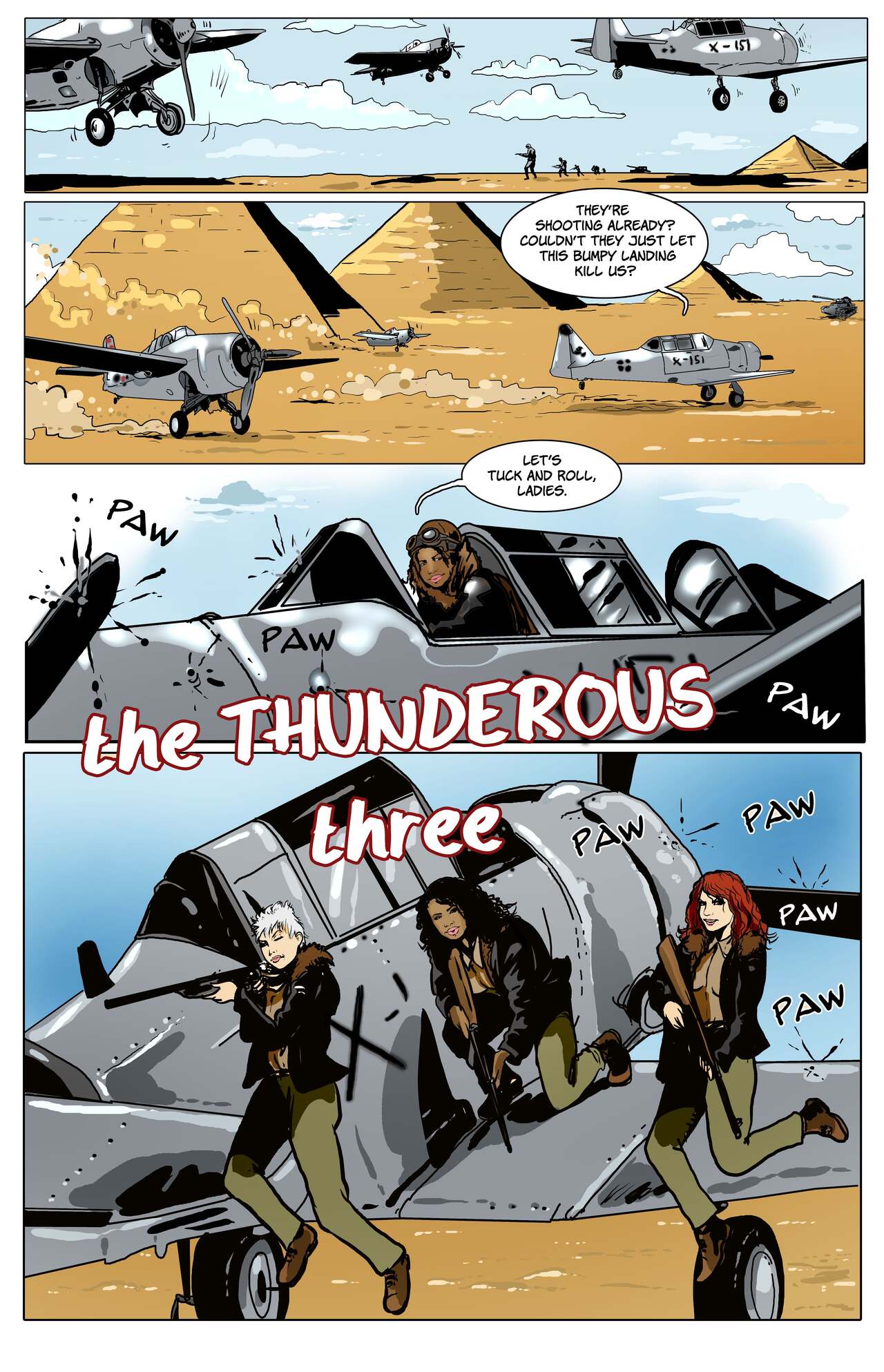 The Thunderous Three page 3 full