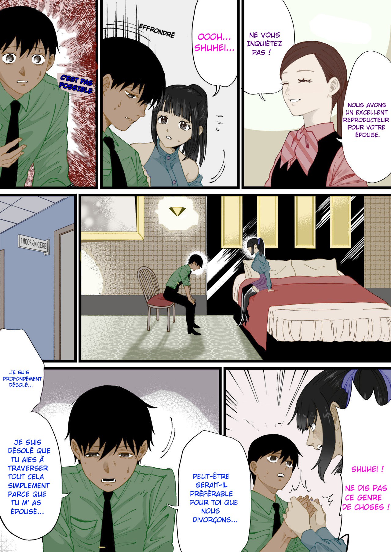 Mugicya World - Un Monde où les Hommes ayant des Pénis avec Phimosis sont privés du plaisir d'être Parents - page 4 full