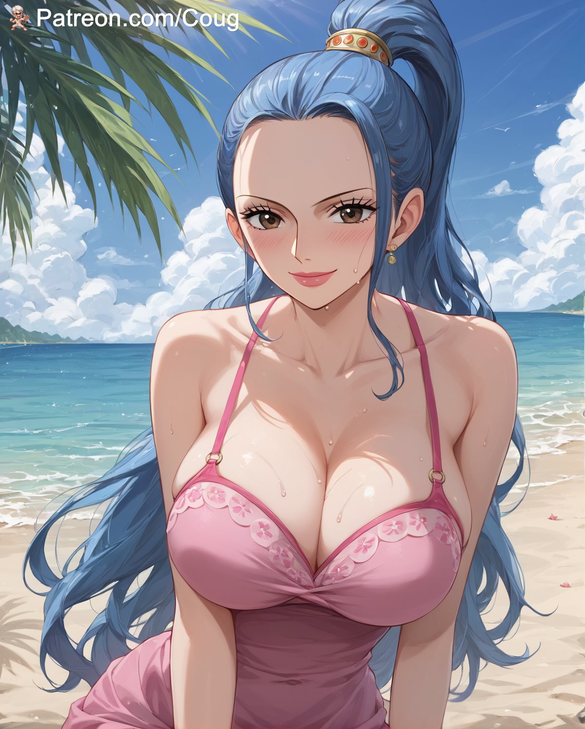 Nefertari Vivi hentai in One Piece page 5 full