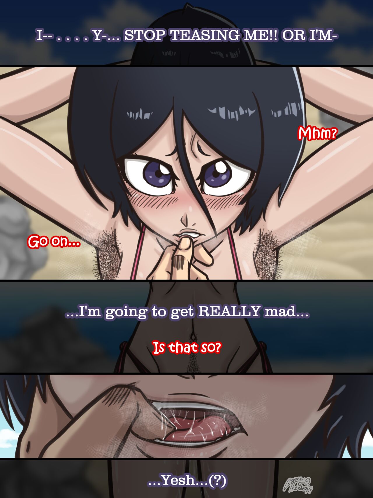 RUKIA'S HAIRYKINI page 4 full