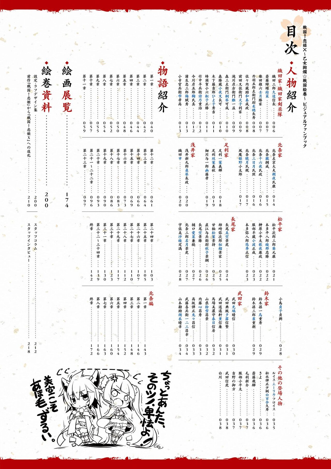 Sengoku†Koihime X ～ Otome Kenran ☆ Sengoku Emaki  VISUAL FANBOOK page 5 full