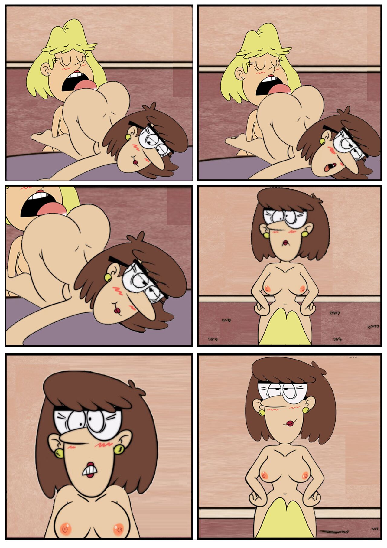 The Loud House: Rita Loud x Mrs. Gurdle page 6 full