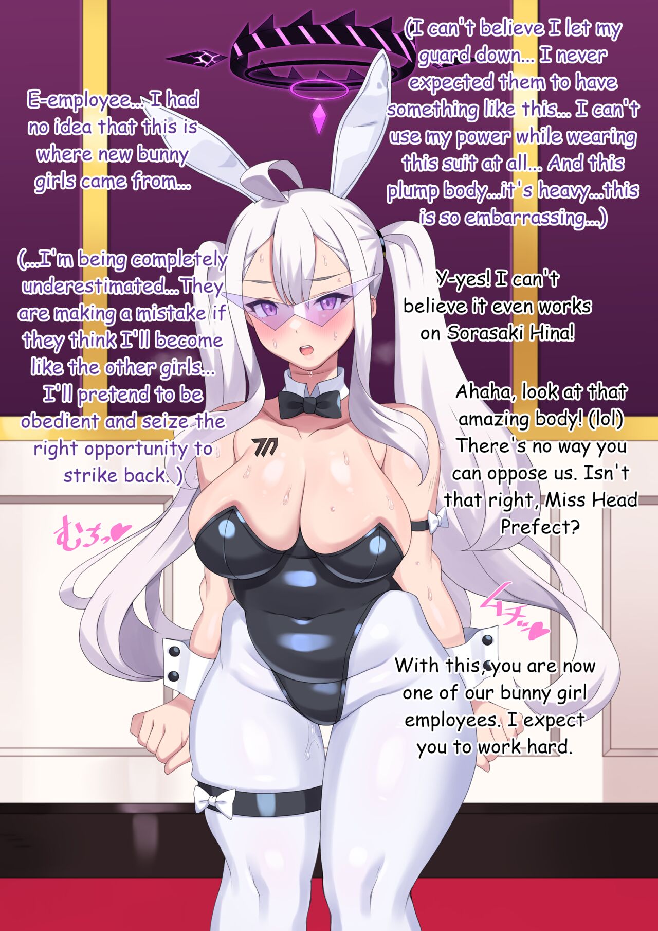 Hina Mob Bunny Transformation page 4 full