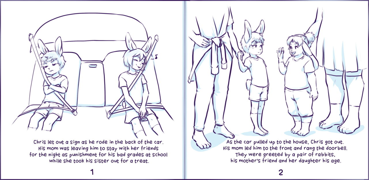 Rub-a-Dub-Dub 2 Bunnies in a Tub page 2 full