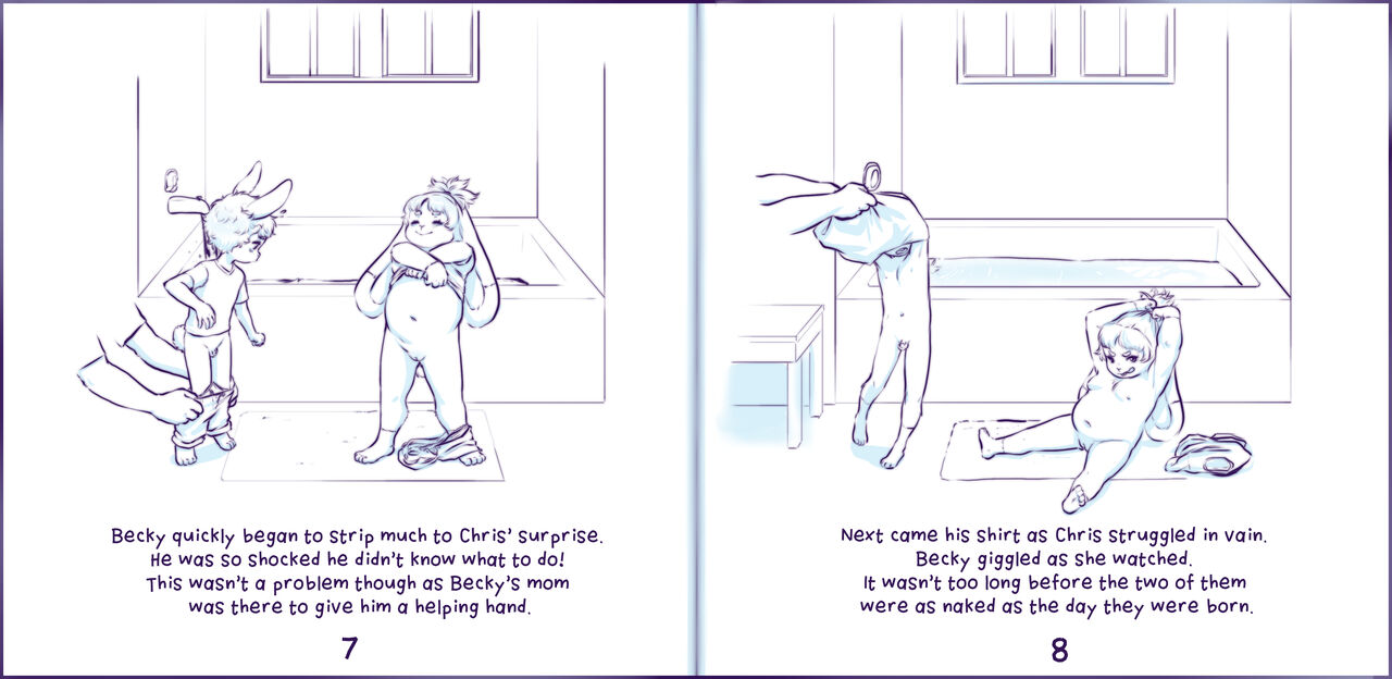Rub-a-Dub-Dub 2 Bunnies in a Tub page 5 full