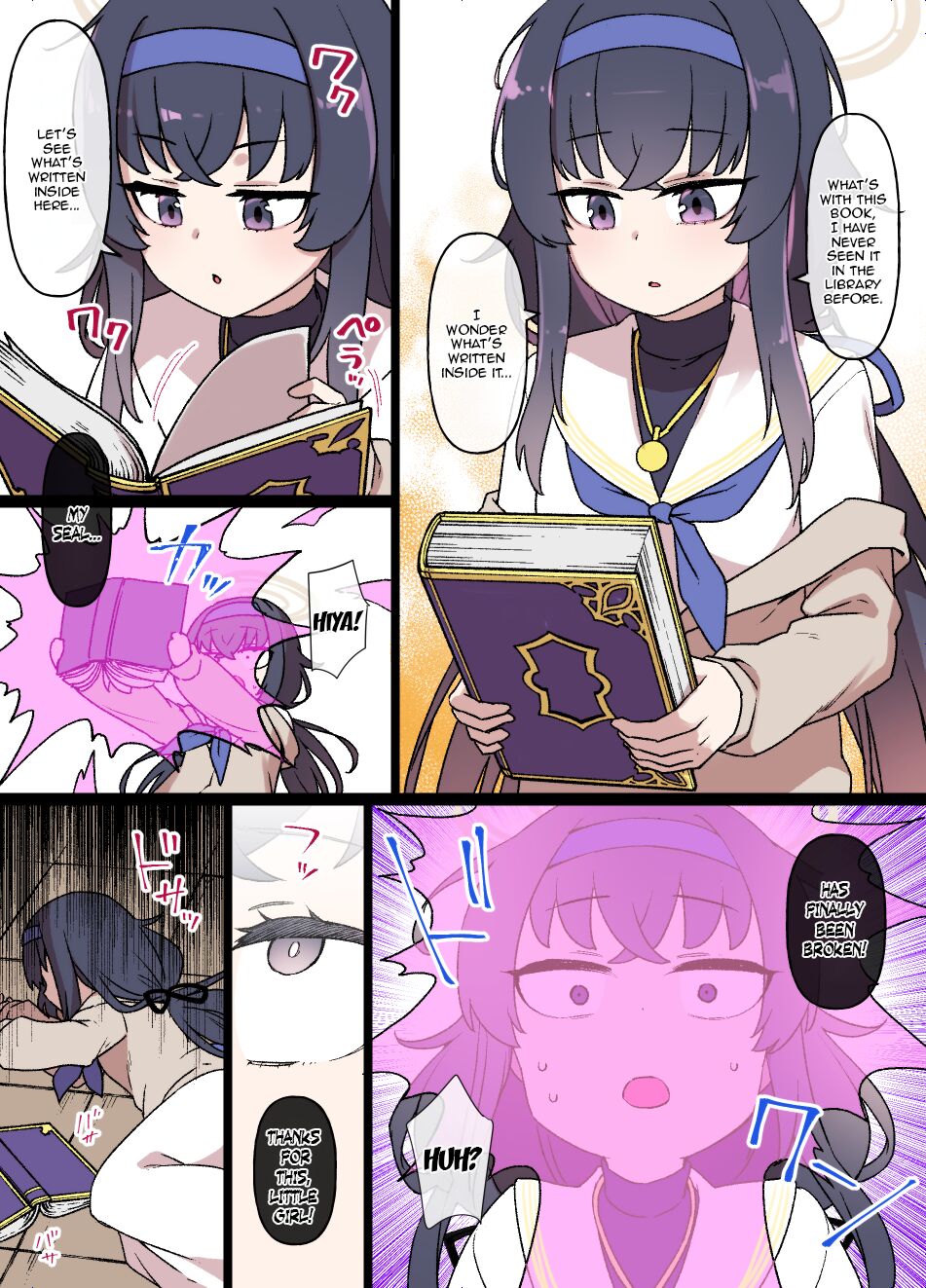 Blue Archive MC Hyoui Manga Mari &amp; Hina-hen | Blue Archive Mind Control and Possession Compilation page 1 full