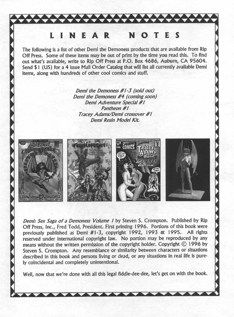 Demi: Erotic Saga of a Demoness - Volume #1 page 3 full