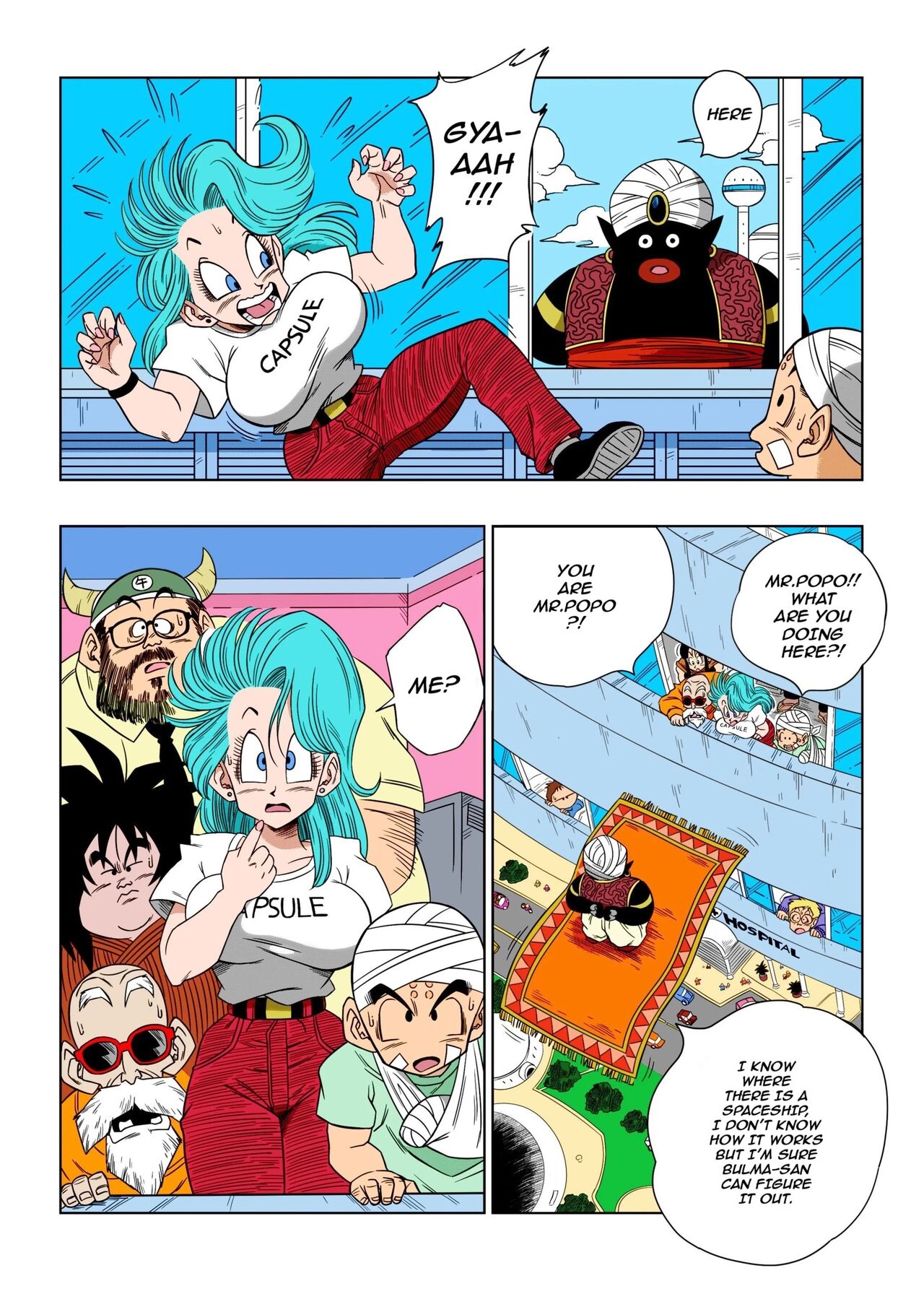Dagon Ball - Bulma &amp; Mr. Popo page 2 full