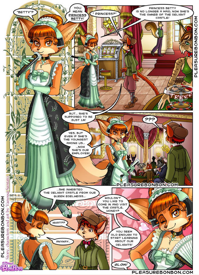Pleasure Bon Bon  - 6. Pleasure Bon Bon - The Triangle page 6 full