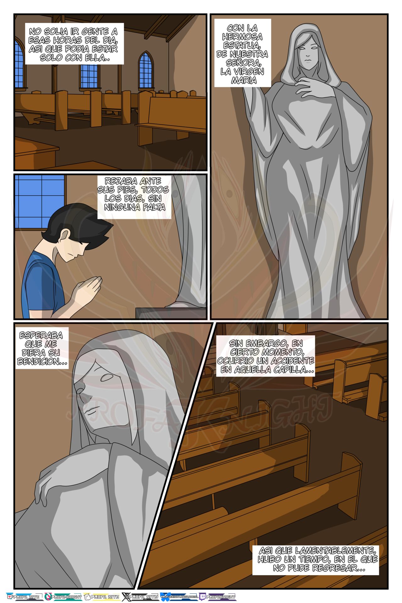 The Mary's Love #3: La bendicion de la estatua page 4 full