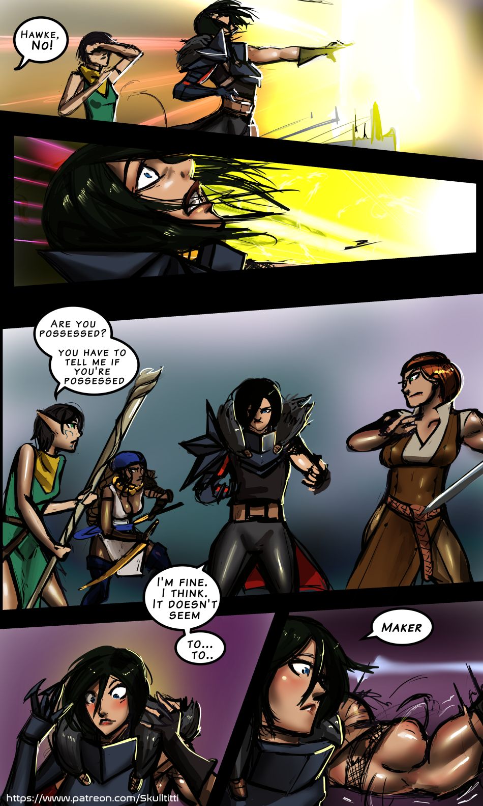 Dragon Age comics page 2 full