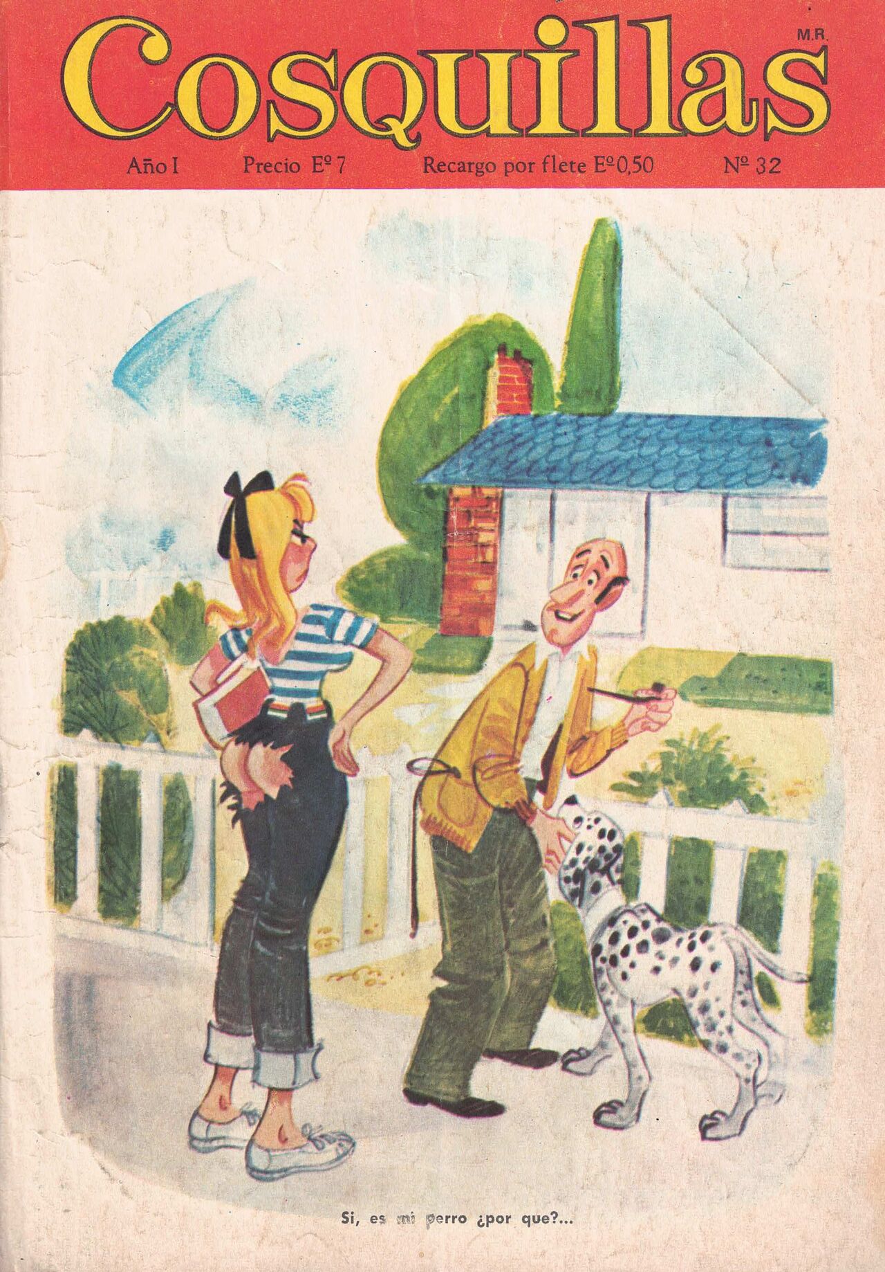 Revista Cosquillas N° 32 page 1 full