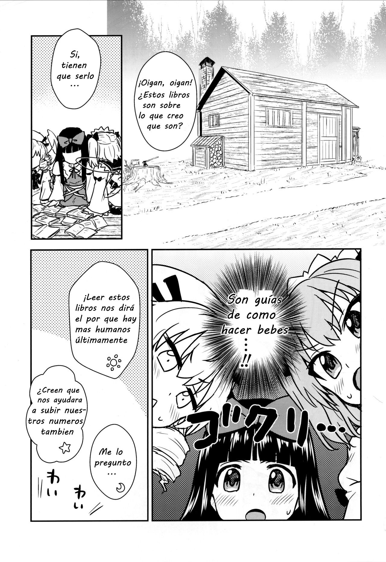 Sanyousei to Obenkyoukai | Aprendiendo con tres hadas page 2 full