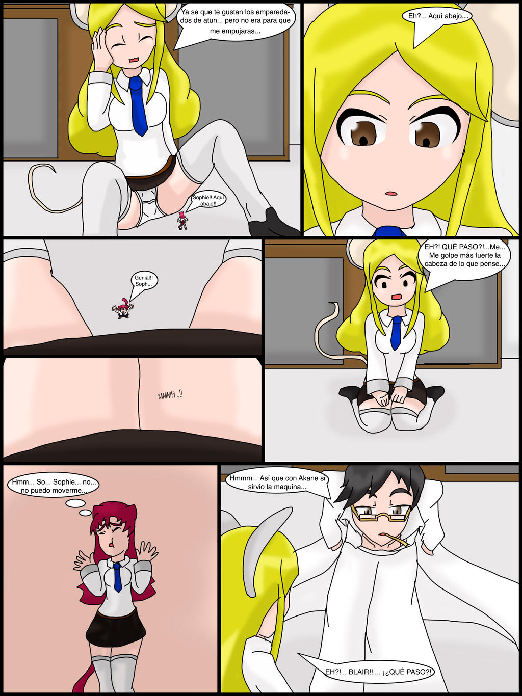 Hermanas Neko: Una Noche curiosa page 3 full