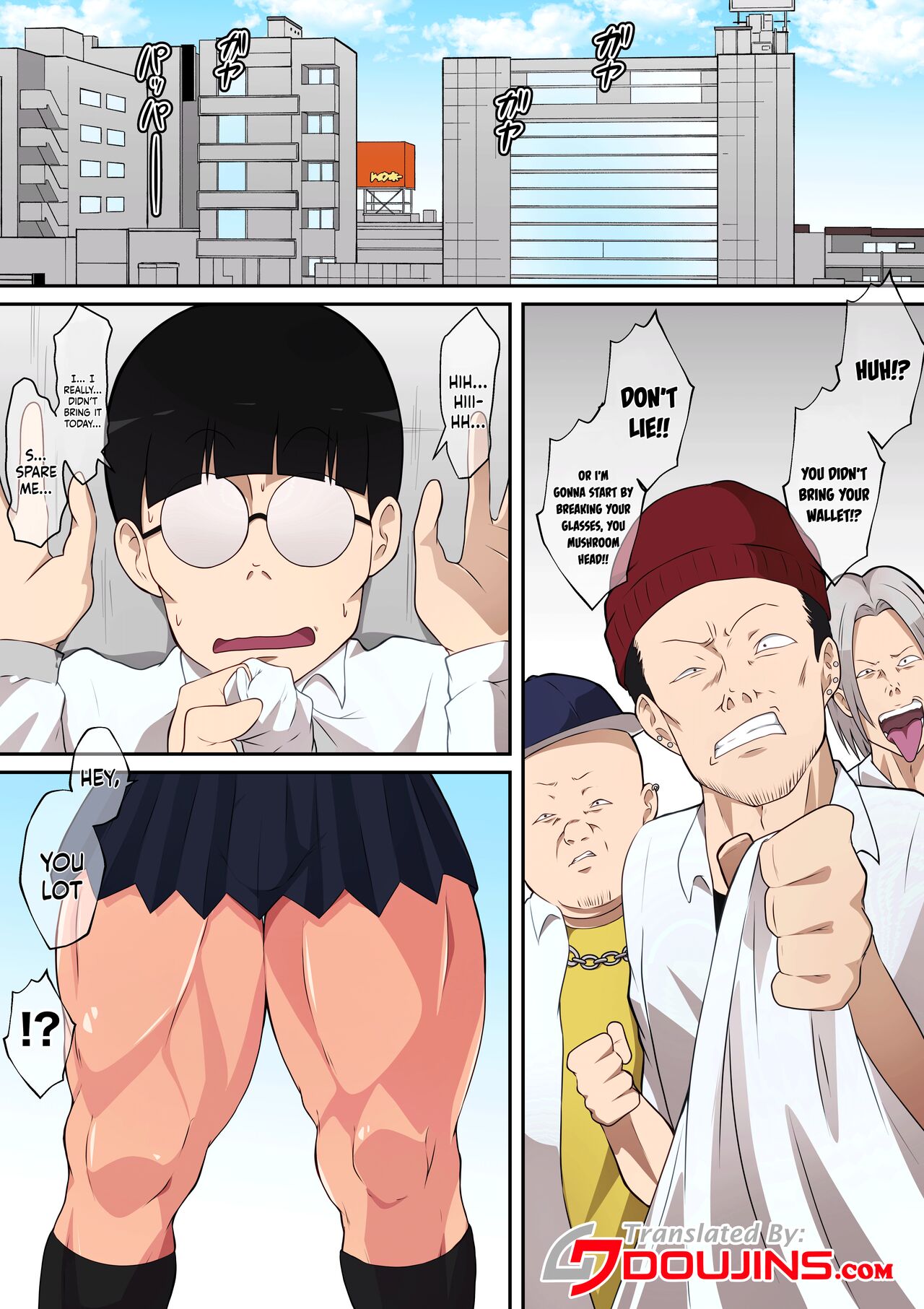 Kenka Saikyou Kinniku JK ga Biyaku Nomasarete Bonyuu Fukidashite Haiboku | The Strongest Muscular Brawler Highschool Girl Gets Drugged and is Defeated as She Spews Out Her Breastmilk page 2 full