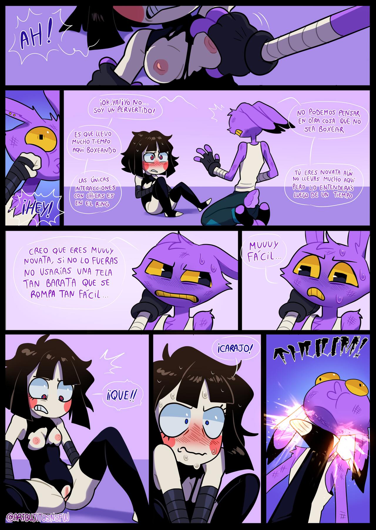 The Amazing Digital Fight Club   Complete page 8 full