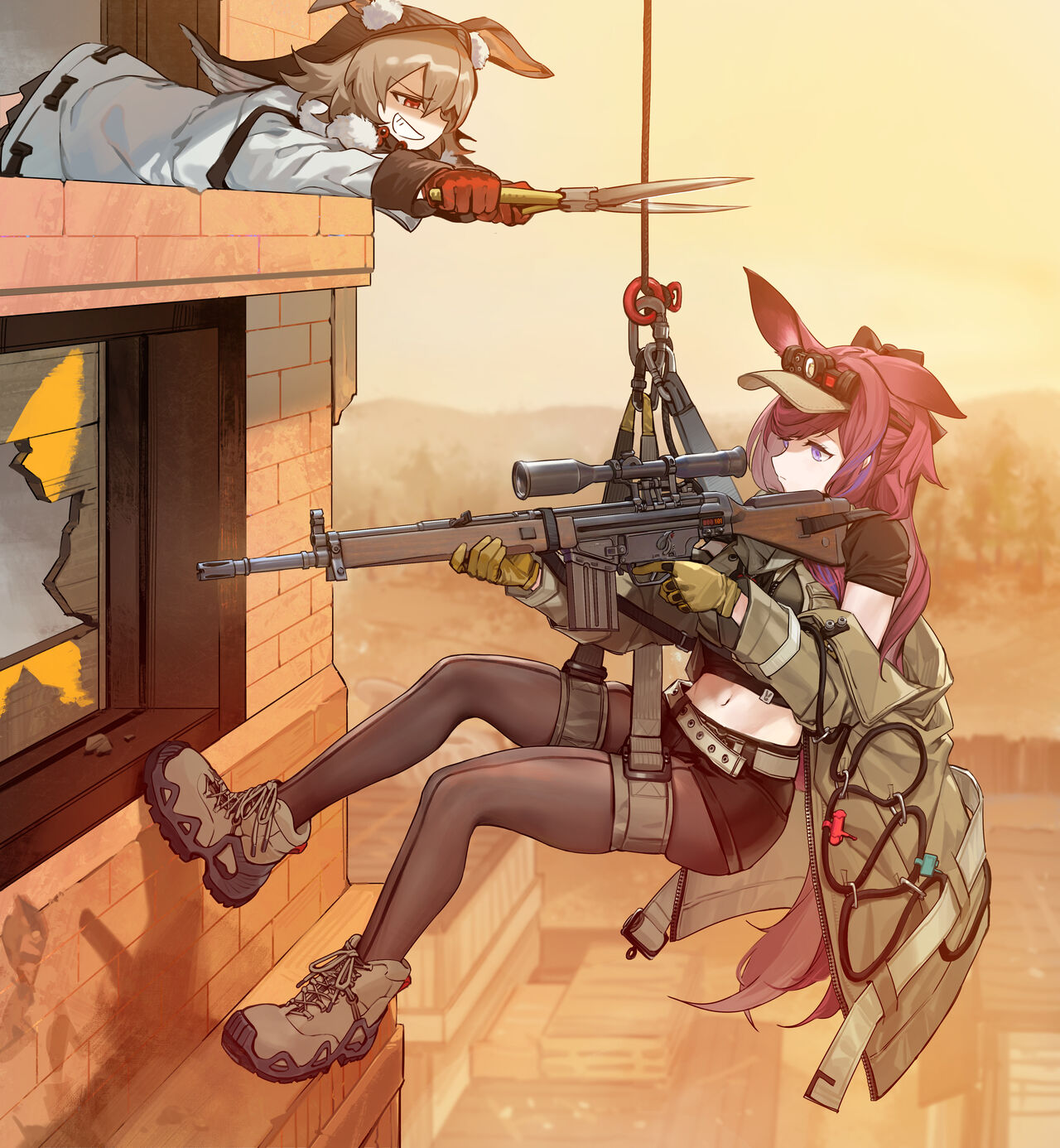反挂索战术 / Anti-Rappelling tactics page 1 full