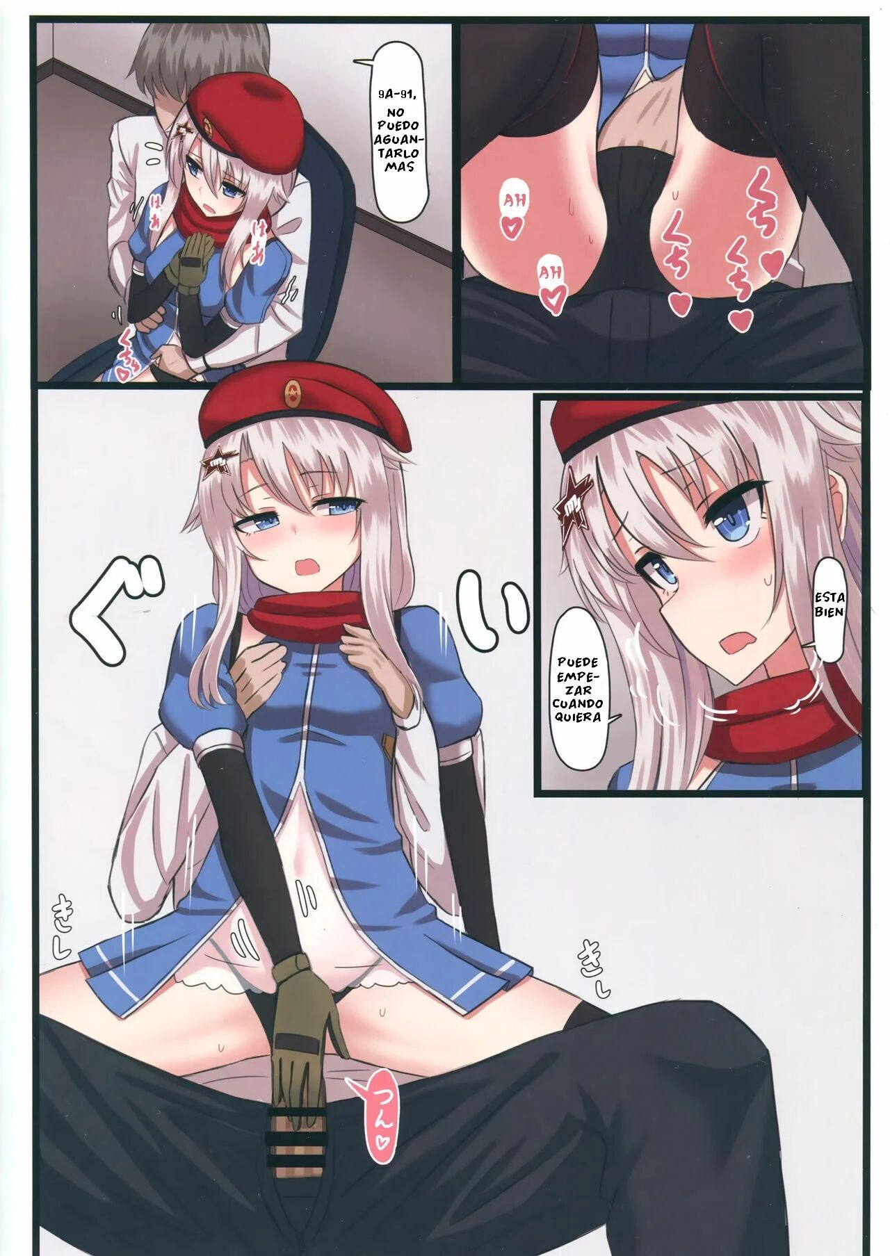 9A-91-chan wa Shikikan to Chomechome Shitai! | ¡9A-91-chan Quiere hacer Cosas Sucias con el Comandante! page 7 full