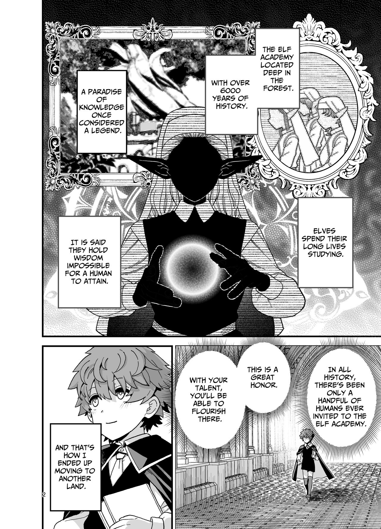 Elf Gakuen no Yuutousei - Honor student of Elf Academy page 3 full