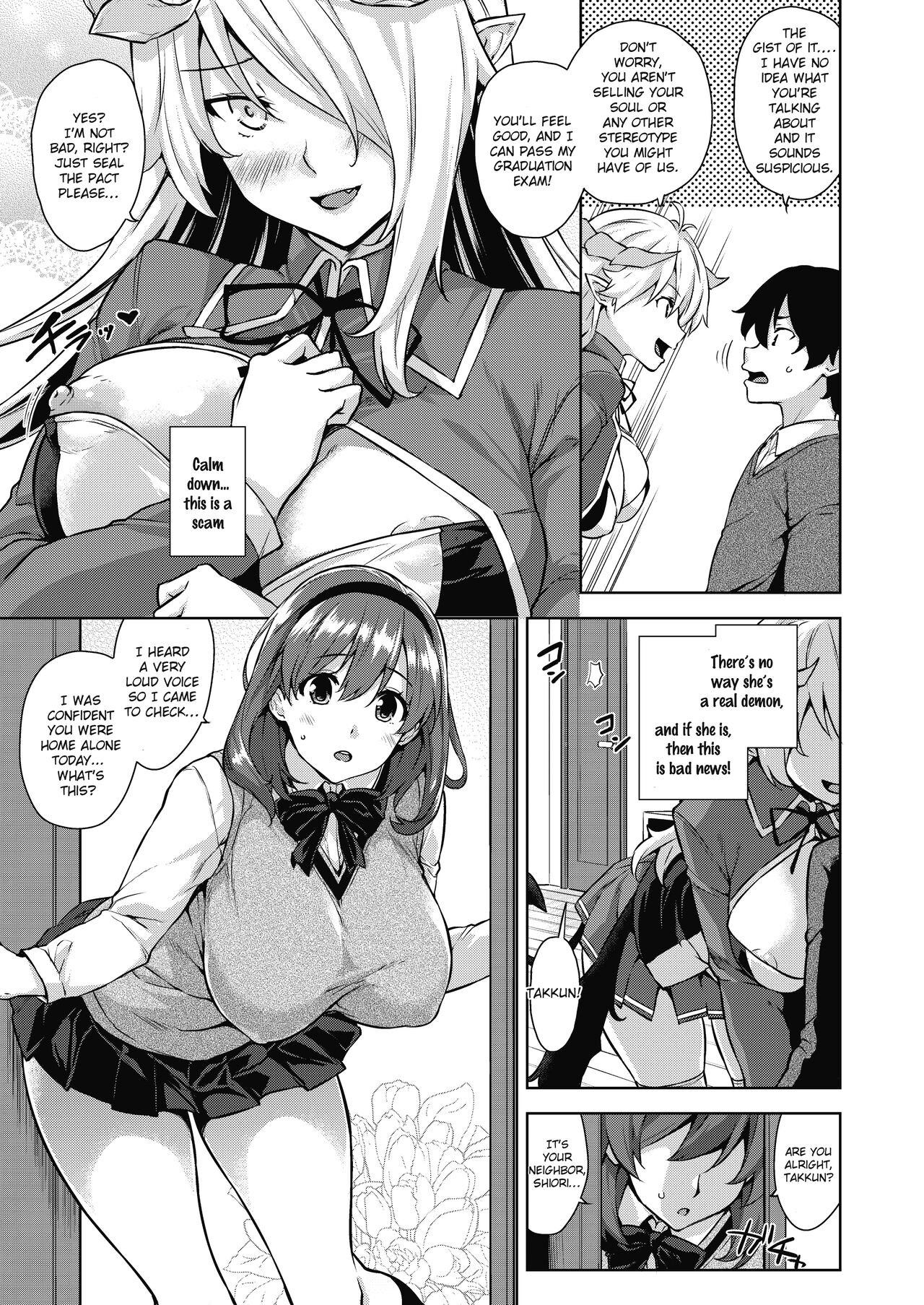 Akuma de JK -Makai Appli de Harem Shiken- page 6 full