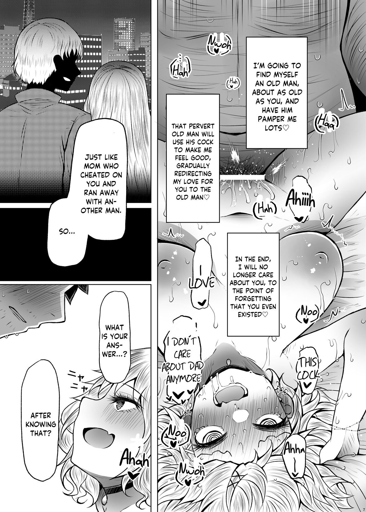 Idensei Shikkan no Risk ga Nai nara Papa to Kozukuri Shite mo Ii yo ne 2 | If there's no risk of genetic disorder, then I can have a child with my dad, right? 2 page 7 full