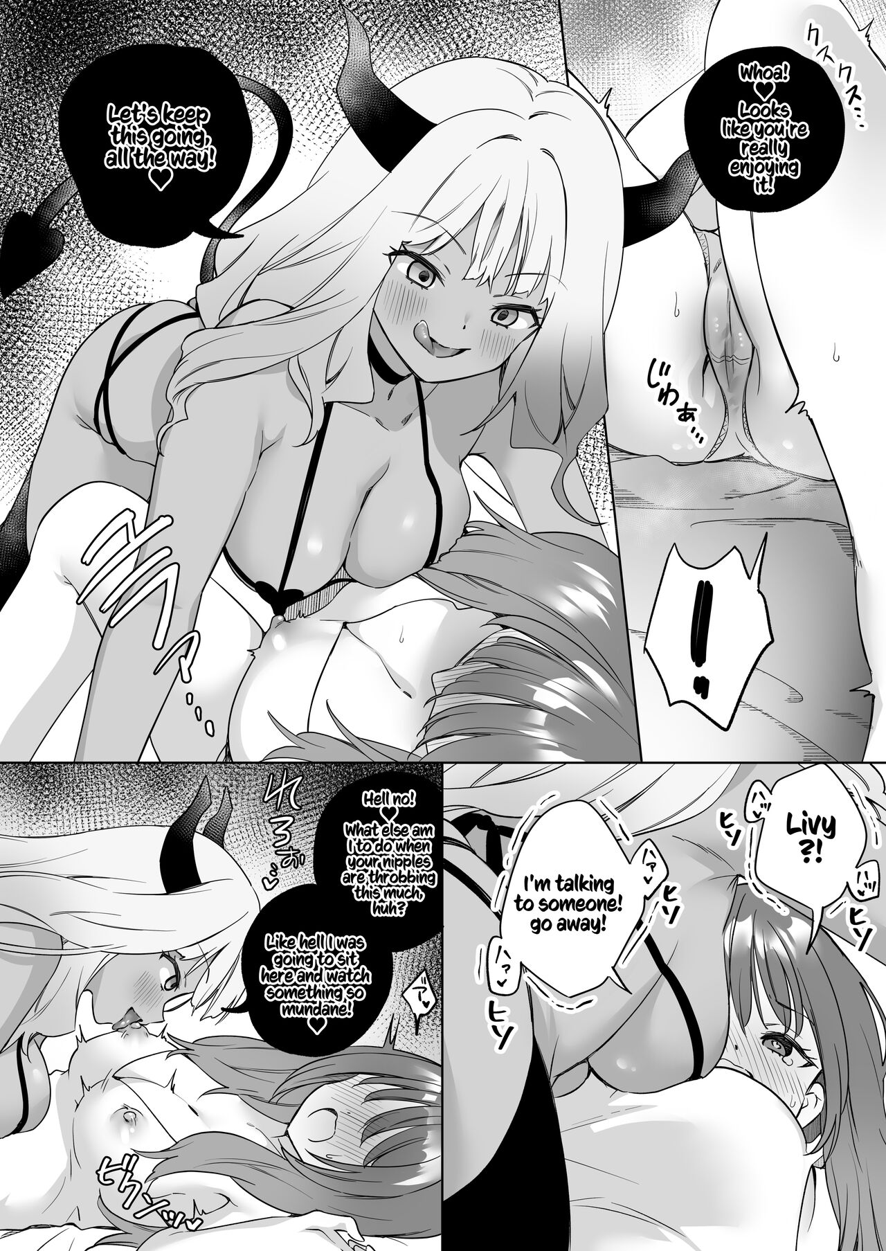 Yuri Kakusei Succubus vs Yuri Kakusei Kunoichi ~Watashi no Karada de Yuri Ecchi Battle suna!~ | Lesbian Awakening: Succubus vs Kunoichi! ~Don't Use My Body to Fight your Sexy Lesbian Battle~ page 7 full