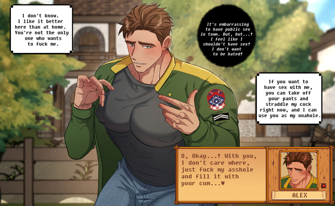 HotGuy of the Month - Stardew Valley Alex page 5 full